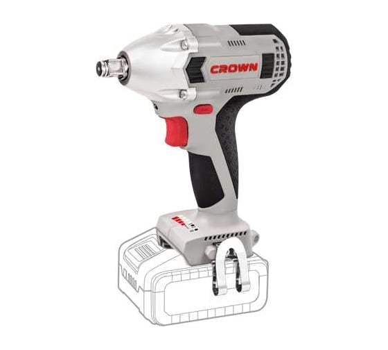 Изображение товара Аккумуляторный ударный гайковерт Crown CT22015HX