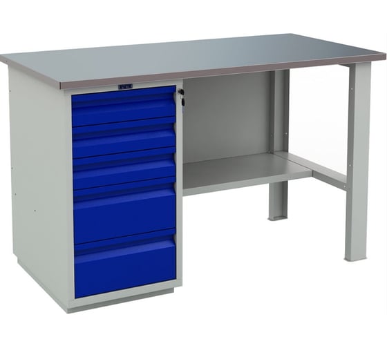 Изображение товара Верстак ПРАКТИК WT160.WD5/F1.000 S30399705246