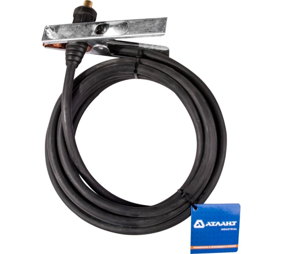 Изображение товара Зажим массы с кабелем 5 м в сборе КГ25 АТЛАНТ TDH_ATL_C25_5MT