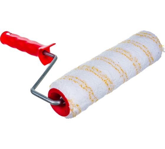 Изображение товара Валик с ручкой MATRIX "МИКРОФИБРА" 250 мм, ворс 12 мм, D 48 мм, D ручки 8 мм, полиакрил 80773