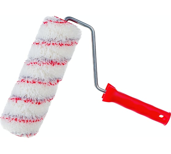 Изображение товара Валик с ручкой MATRIX "НЕЙЛОН Люкс" 250 мм, ворс 18 мм, D 48 мм, D ручки 8 мм, полиамид 80761