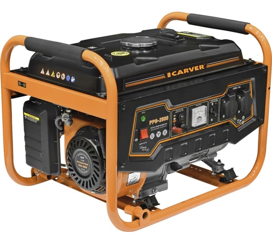 Изображение товара Бензиновый генератор CARVER PPG-2500 01.020.00009