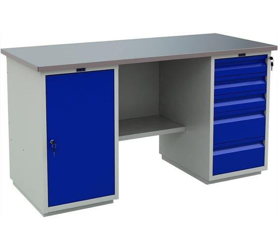 Изображение товара Верстак ПРАКТИК WT160.WD1/WD5.000 S30399715246