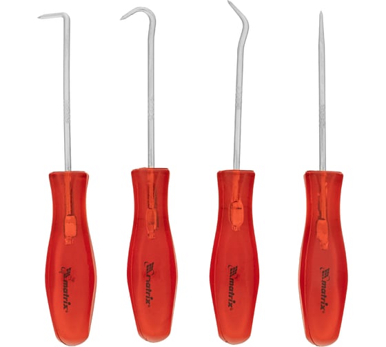 Изображение товара Набор крюков для слесарных работ MATRIX 4шт 11761