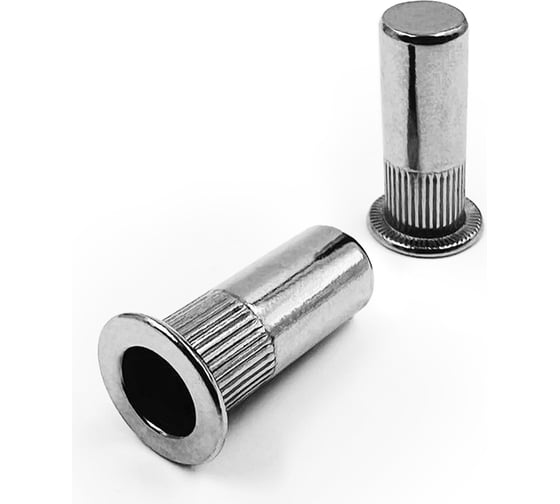 Изображение товара Нержавеющая резьбовая заклепка KREPFIELD М4x18 мм, ART 1026, А2, 100 шт. 1026ГАЙКАЗАКЛЕПКАМ4Х18-100