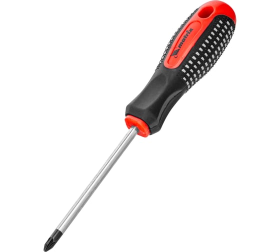 Изображение товара Отвертка MATRIX Fusion PZ2x100 мм, CrV, 3-х компонентная рукоятка anti slip 11403