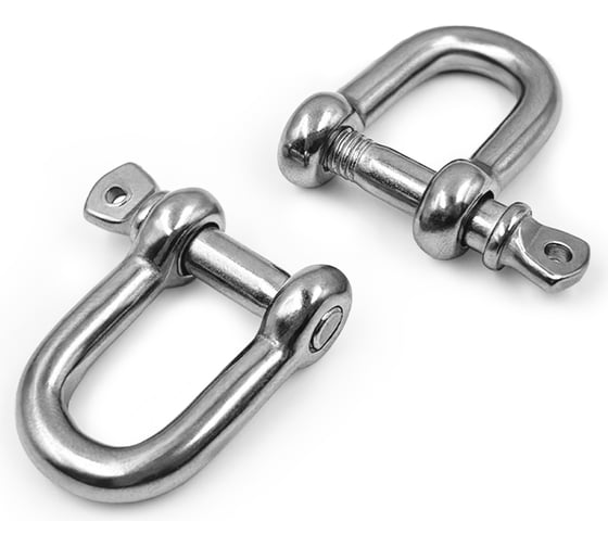 Изображение товара Нержавеющая такелажная скоба KREPFIELD 5 мм, ART 9076, А4, 20 шт. 9076А4СКОБА5ММ-20