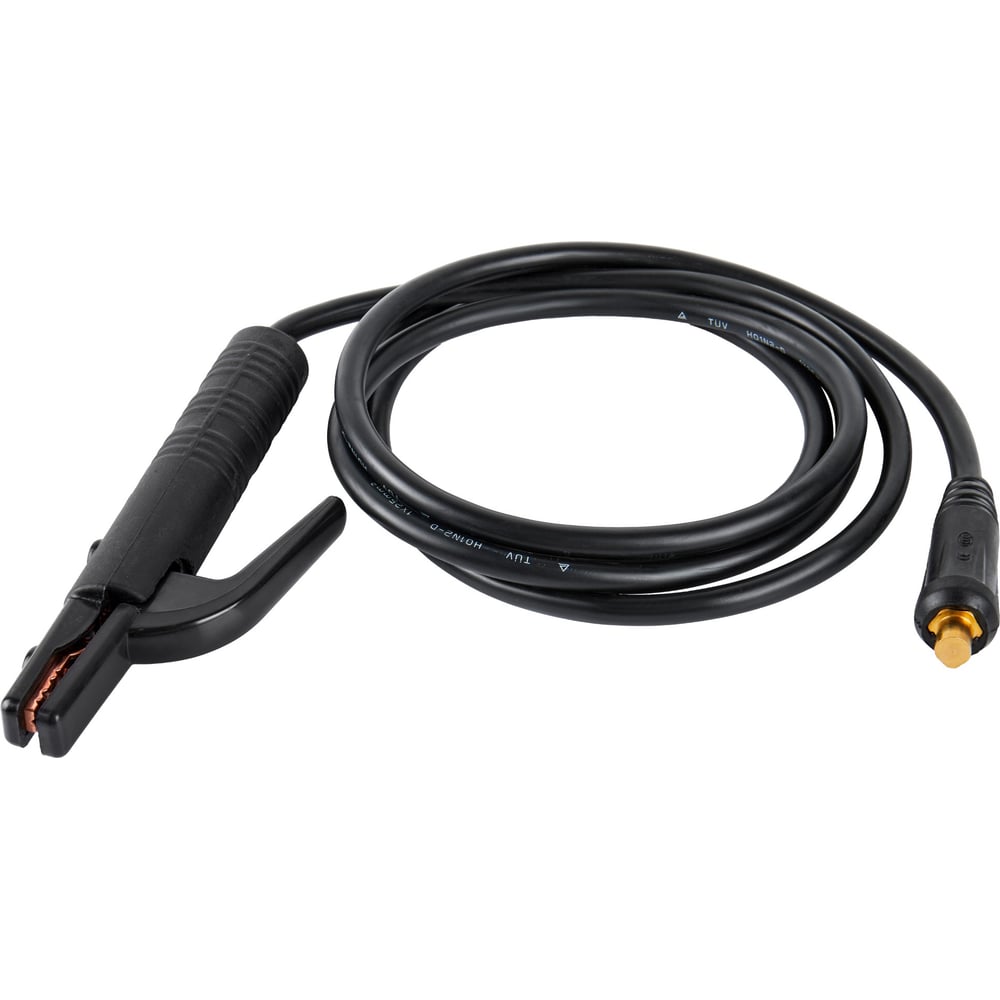 Изображение товара Сварочный кабель Elitech 3 м, DX50, 25 кв мм с электрододержателем