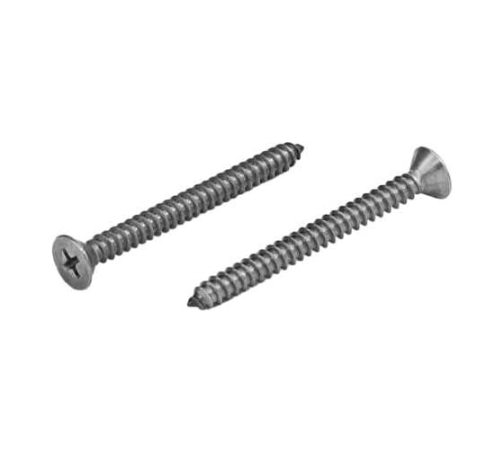 Изображение товара Нержавеющий саморез с потайной головкой KREPFIELD 3,9x19 мм, DIN 7982, А2, крестообразный шлиц PH, 50 шт. 7982А2САМОРЕЗ3.9X19-50