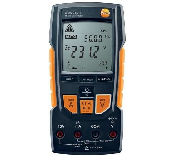 Изображение товара Цифровой мультиметр с функцией измерения истинного СКЗ Testo 760-2 к0000006208