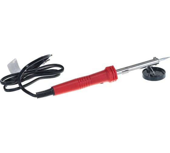 Изображение товара Паяльник MATRIX пласт. ABS с пониж. теплопровод, медный наконечник с долговеч. покрытием,220В,40W// 913034