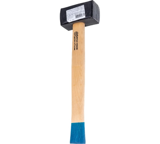 Изображение товара Кувалда, СИБРТЕХ 2000 г, кованая головка, деревянная рукоятка Россия 10951