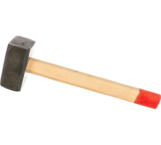 Изображение товара Кувалда, СИБРТЕХ 3000 г, кованая головка, деревянная рукоятка Россия 10953