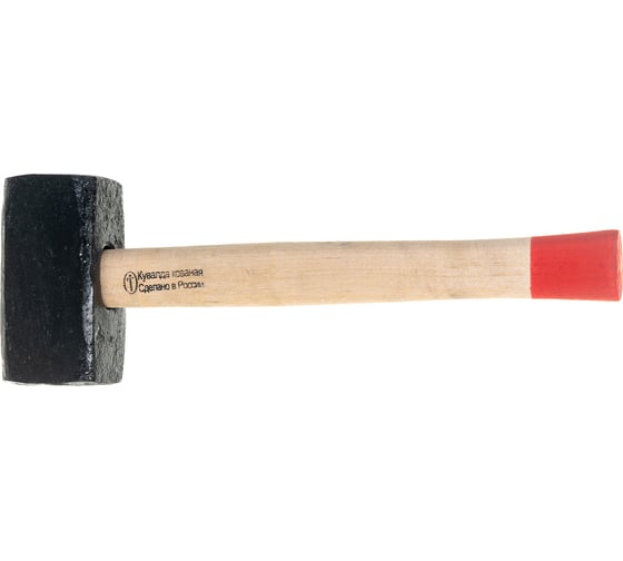 Изображение товара Кувалда, СИБРТЕХ 4000 г, кованая головка, деревянная рукоятка Россия 10957