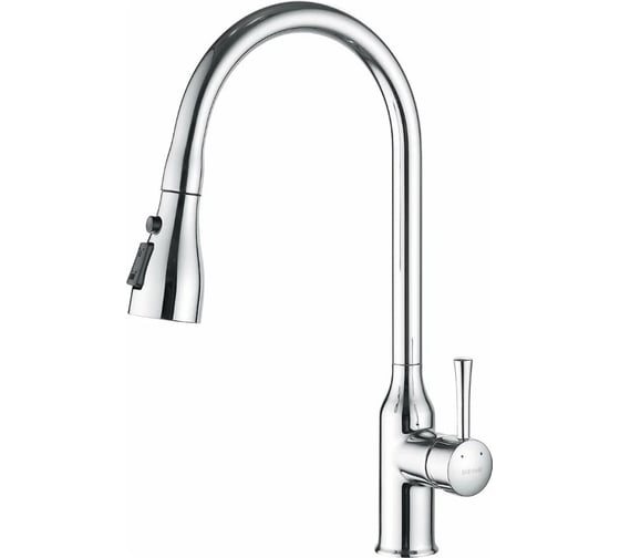 Изображение товара Смеситель для кухни Shevanik с выдвижной лейкой S163