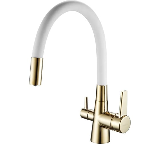 Изображение товара Смеситель для кухни Shevanik с гибким изливом и подключением фильтра S668E