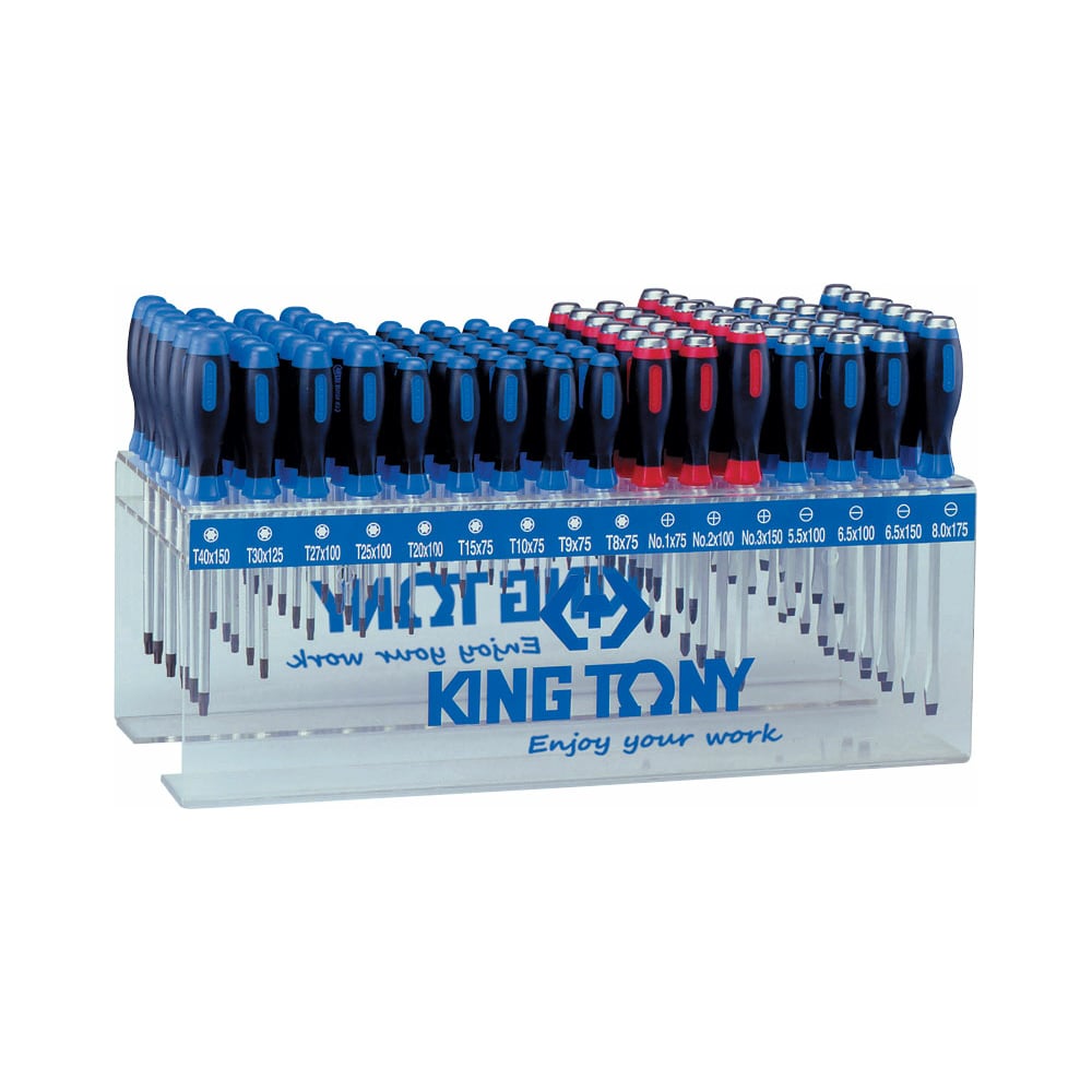 Изображение товара Набор отверток KING TONY TORX 1461 1462 1427 96 предметов профессиональный