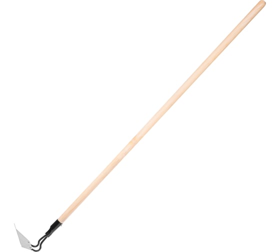 Изображение товара Мотыга из нержавеющей стали с черенком 80х150мм СИБРТЕХ Россия 62333