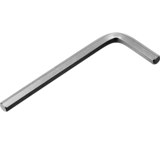 Изображение товара Имбусовый ключ HEX 6мм, 45Х закаленный, никель СИБРТЕХ 12333