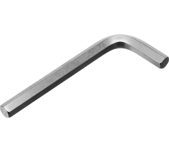 Изображение товара Имбусовый ключ HEX 10мм, 45Х,  закаленный, никель СИБРТЕХ 12343