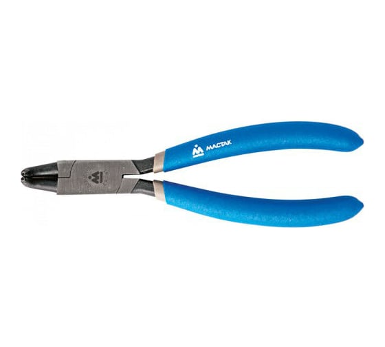 Изображение товара Съемник для стопорных колец МАСТАК 170 мм загнутые губки сжатие 033-20170H