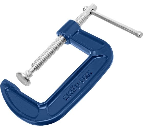 Изображение товара Струбцина СИБРТЕХ G-образная, 75 мм 20582