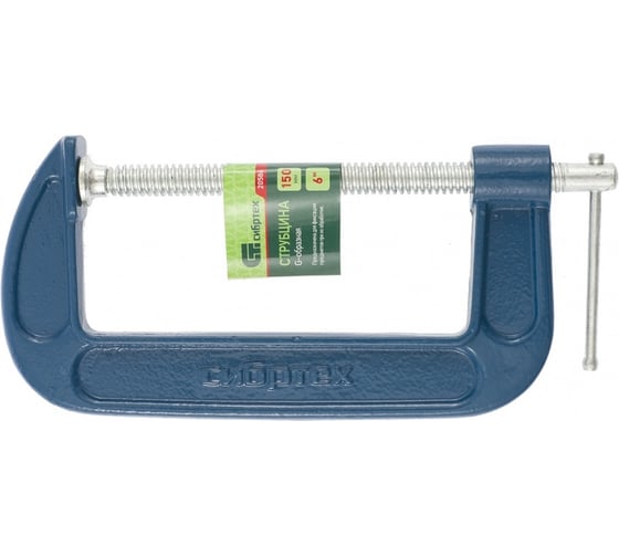 Изображение товара Струбцина СИБРТЕХ G-образная, 150 мм 20586