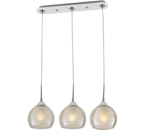 Изображение товара Подвесной светильник Citilux Буги белый Хром CL157131