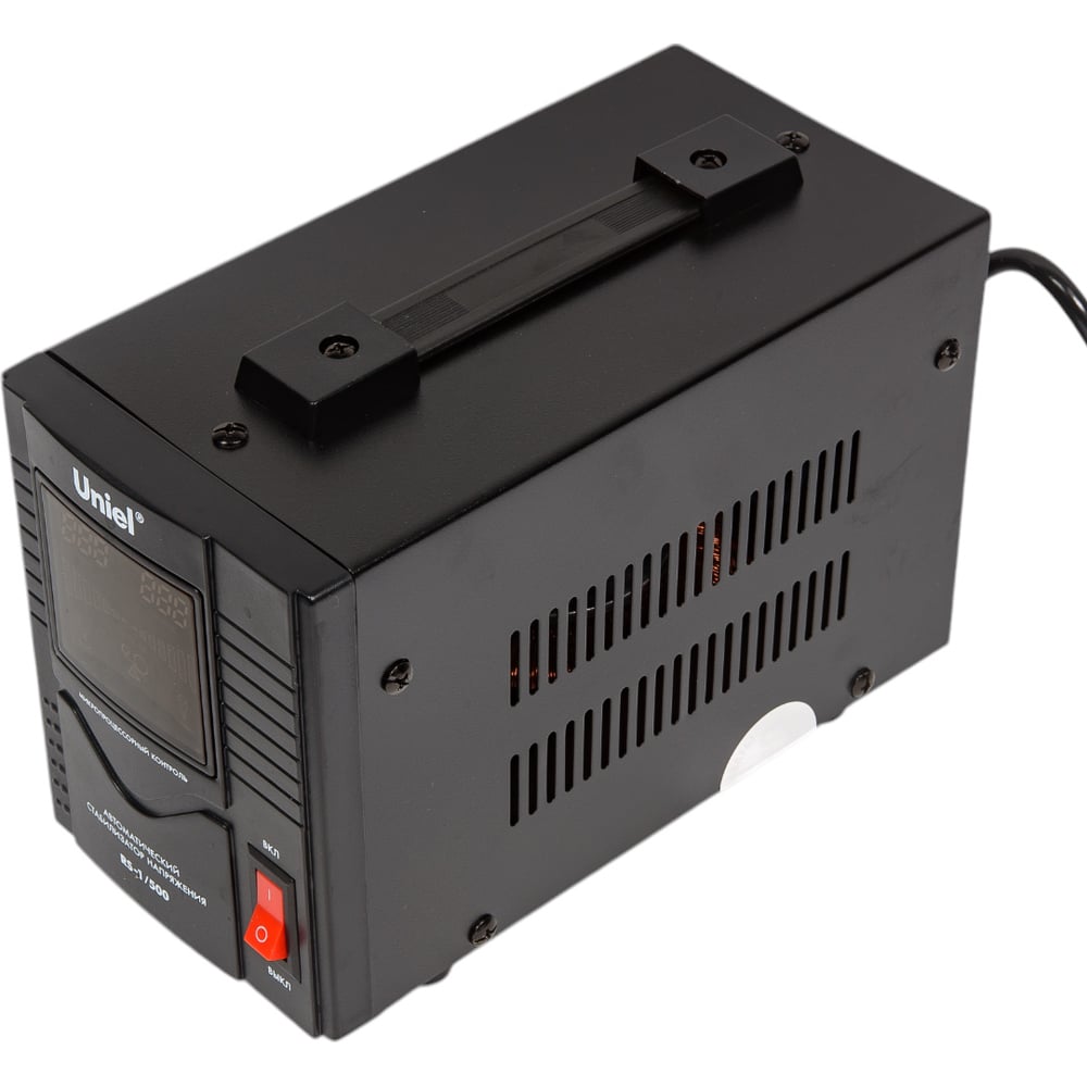 Изображение товара Напольный стабилизатор Uniel RS-1/500 3107, релейный, 220 В, 0.5 кВА