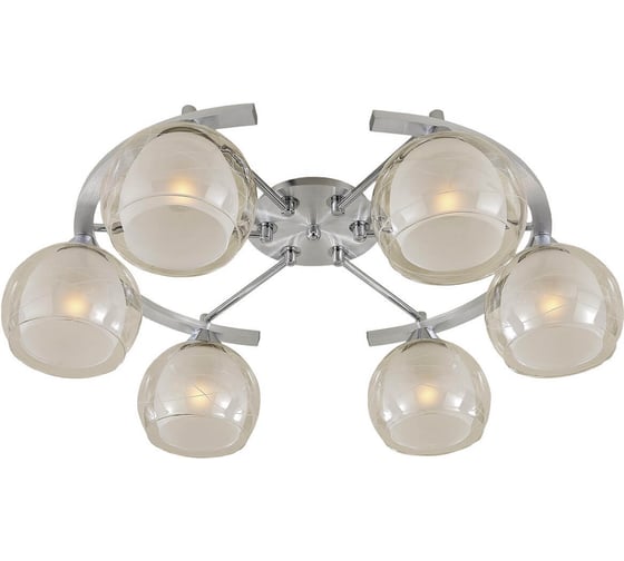 Изображение товара Потолочная люстра Citilux Буги Алюминий Хром CL157162