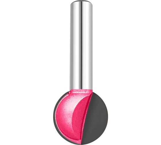 Изображение товара Фреза шар Z=2, R=6.35 мм, 12.7x11.28x45 мм, S=8 мм PROCUT 208821P