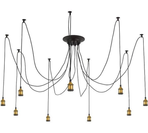 Изображение товара Люстра Citilux Эдисон паук венге бронза CL451091