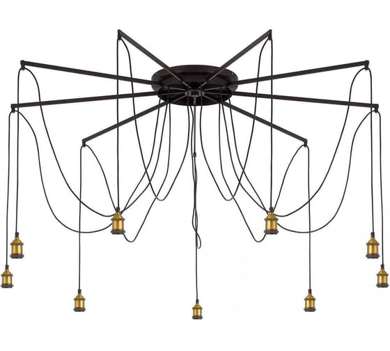 Изображение товара Люстра Citilux Эдисон паук венге бронза CL451291