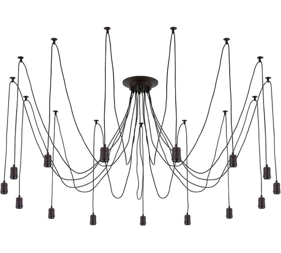 Изображение товара Люстра Citilux Эдисон паук венге CL451152