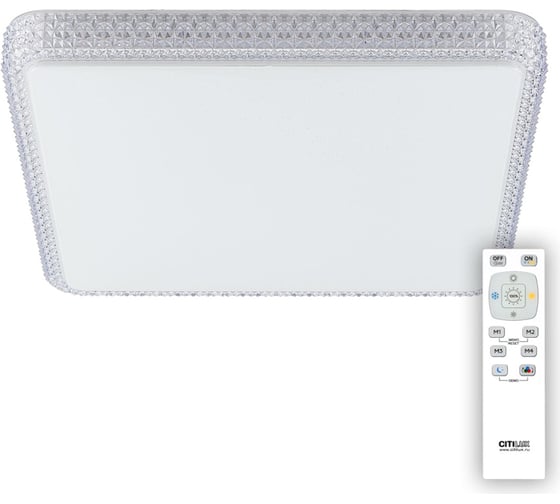 Изображение товара Светодиодная люстра с пультом Citilux Альпина CL718K100RGB