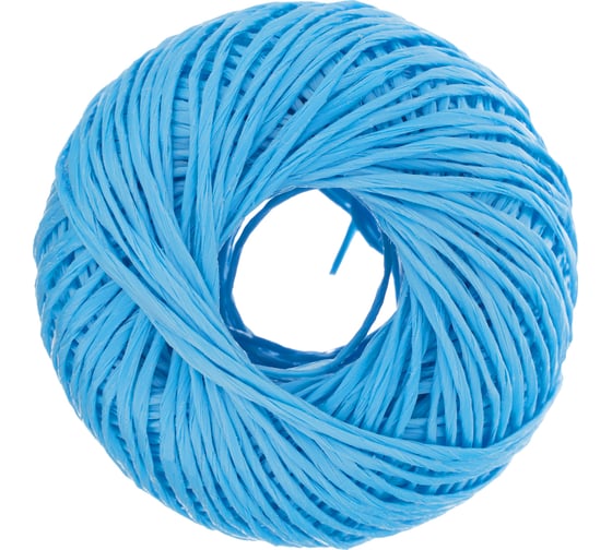 Изображение товара Полипропиленовый шпагат, синий, 60м, 1200текс СИБРТЕХ Россия 93973