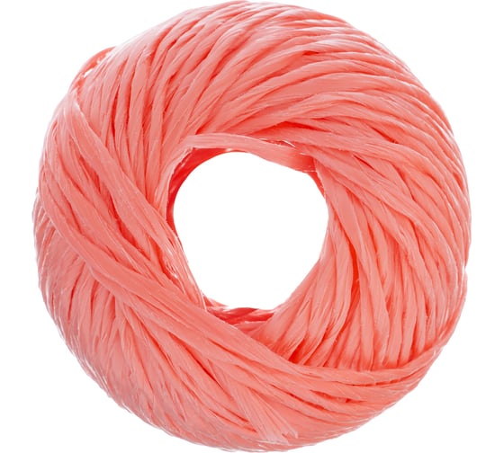 Изображение товара Полипропиленовый шпагат, красный, 60м, 1200текс СИБРТЕХ Россия 93975