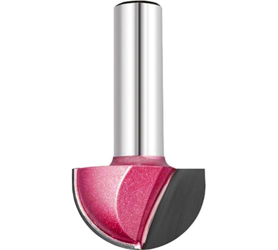 Изображение товара Фреза галтельная полукруг (чаша) Z=2, R=4 мм, 8x8x43 мм, S=12 мм PROCUT 203204P