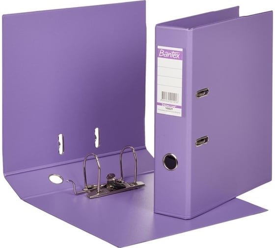 Изображение товара Папка-регистратор Bantex strong line 1450-21 70 мм, сиреневый, пбп 2, карман на корешке 216172