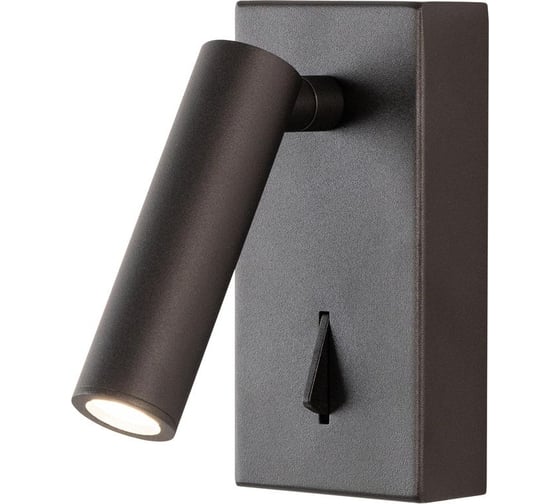 Изображение товара Поворотный спот с выключателем Citilux Декарт LED Черный CL704351