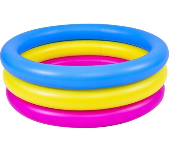 Изображение товара Круглый детский бассейн из трёх колец Sunclub 10086-1 76x25 см 105501