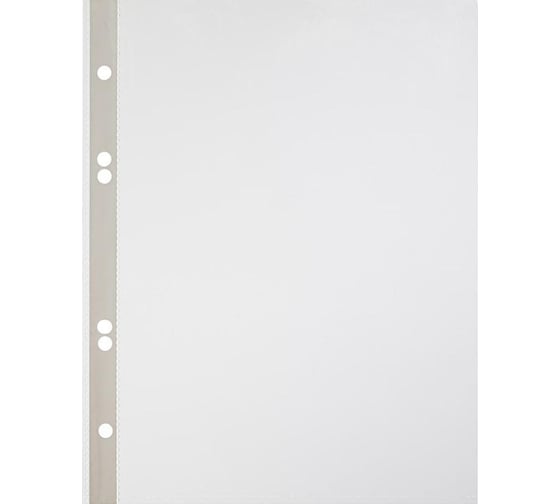 Изображение товара Файл-вкладыш Attache а4, 70 мкм, гладкий, 50 штук в упаковке 1678523