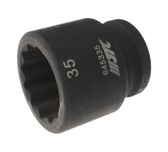 Изображение товара Головка торцевая ударная 12-гранная 3/4 х 35мм, длина 56мм JTC-645335