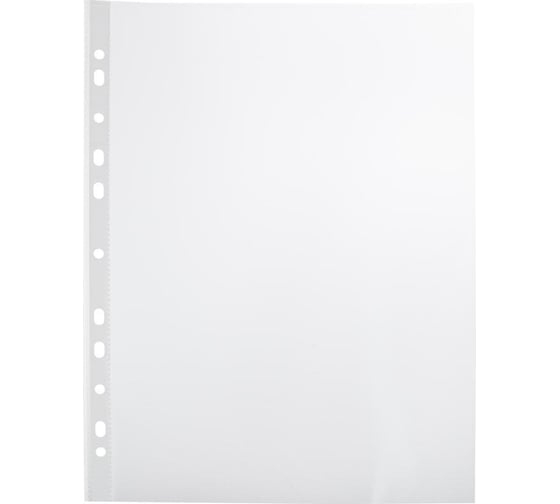 Изображение товара Файл-вкладыш Attache а4, 45 мкм, рифленый, 100 штук в упаковке 1678478