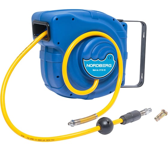Изображение товара Шланг воздушный на катушке (14 м; 10x16 мм) NORDBERG 2115-10