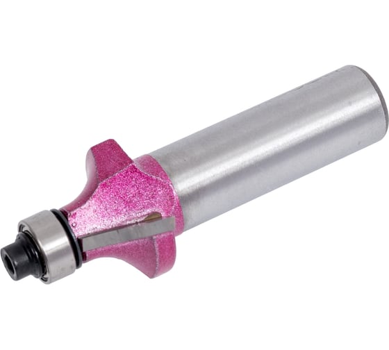 Изображение товара Фреза внутренний радиус, кромочная R=6.35 мм, Z=2, 22.2x13.5x63 мм, S=12 мм, нижний подшипник PROCUT 301230P