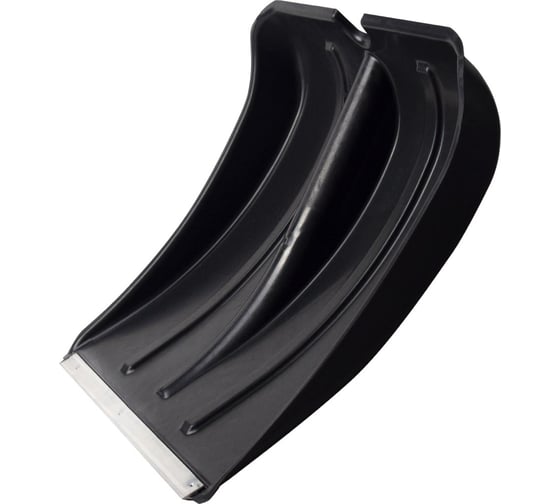 Изображение товара Лопата для уборки снега ШАБАШКА без черенка, с алюминиевой планкой, 386x371 мм 247332