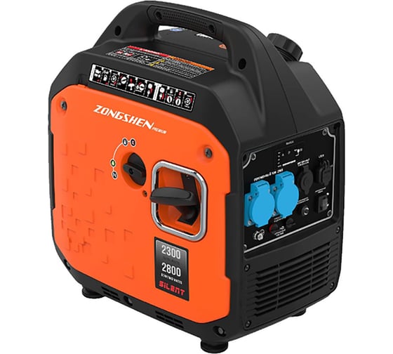 Изображение товара Бензиновый инверторный генератор Zongshen BQH 2800 1T90DFQ28