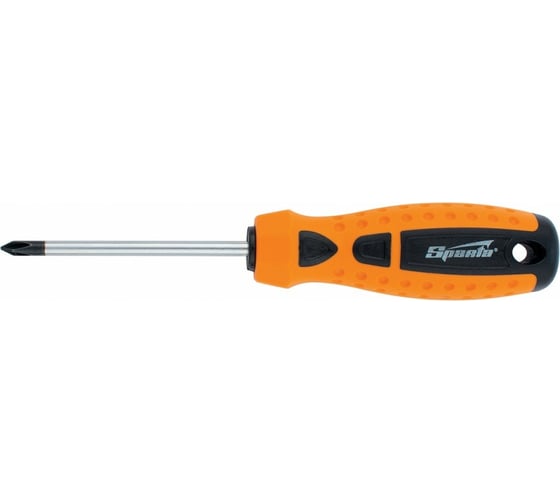 Изображение товара Отвертка SPARTA "Point", Ph2x100 мм, CrV, 2-х компонентная рукоятка// 11778