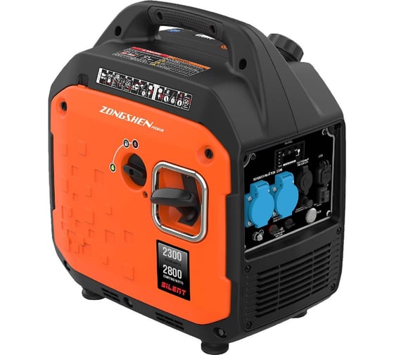 Изображение товара Бензиновый инверторный генератор Zongshen BQH 2800 E 1T90DFQ29